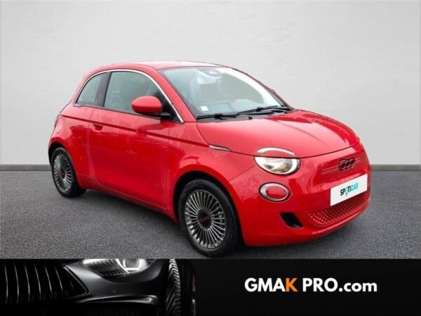 Fiat 500 iii E 95 ch (red)