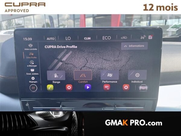 Cupra Born 204 ch - batterie l v