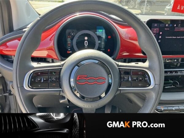 Fiat 500 iii E 95 ch (red)