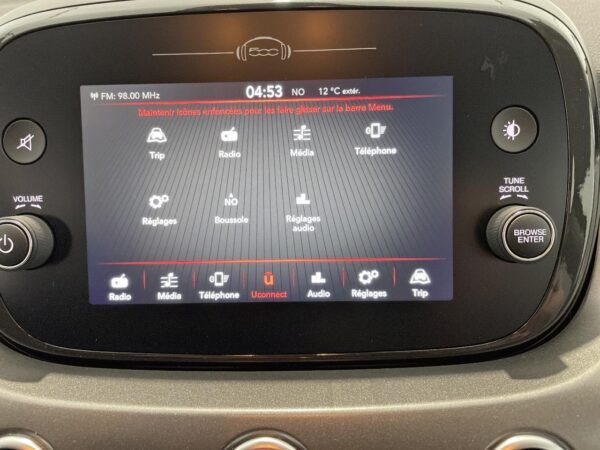 Fiat 500x my22 1.0 firefly turbo t3 120 ch sport