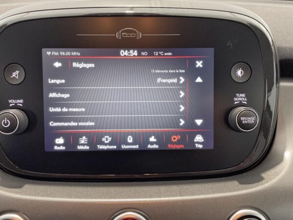 Fiat 500x my22 1.0 firefly turbo t3 120 ch sport