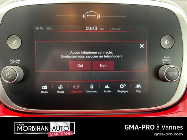 Fiat 500x 1.5 firefly 130 ch s/s dct7 hybrid (red)
