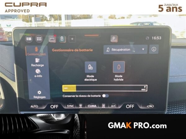 Cupra Formentor Ehybrid 204 ch dsg6 v