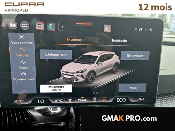 Cupra Formentor Ehybrid 204 ch dsg6 v