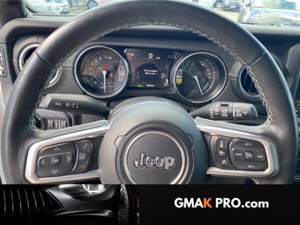 Jeep Wrangler jl Unlimited 4xe 2.0 l t 380 ch phev 4x4 bva8 overland