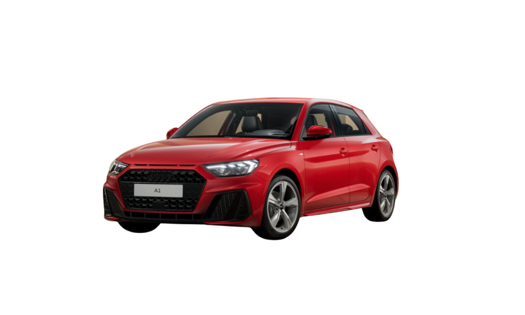 Audi A1 rouge