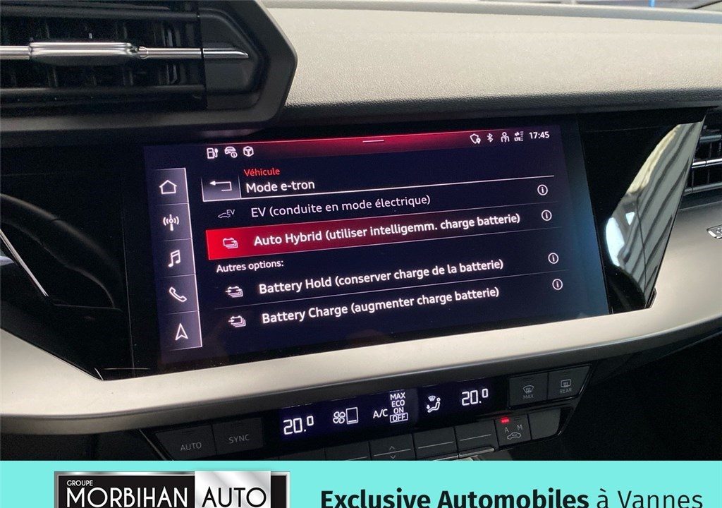 AUDI A3 SPORTBACK 40 TFSIE 204 S TRONIC 6