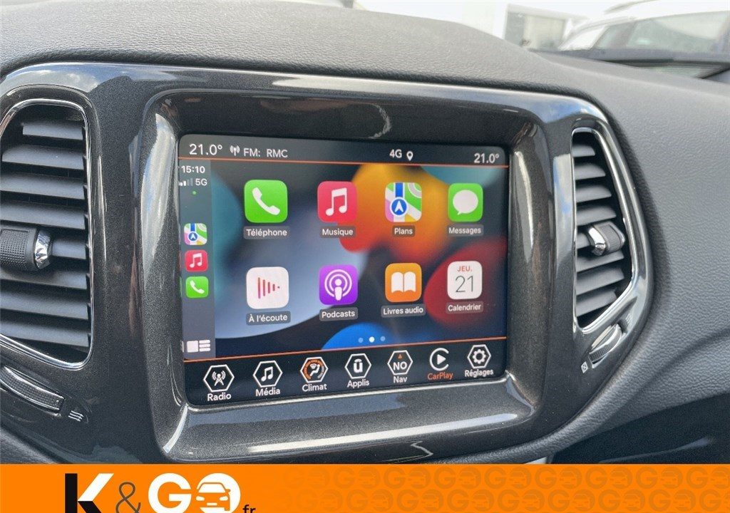 JEEP COMPASS MY20 Compass 1.3 GSE T4 240 ch PHEV AT6 4xe eAWD