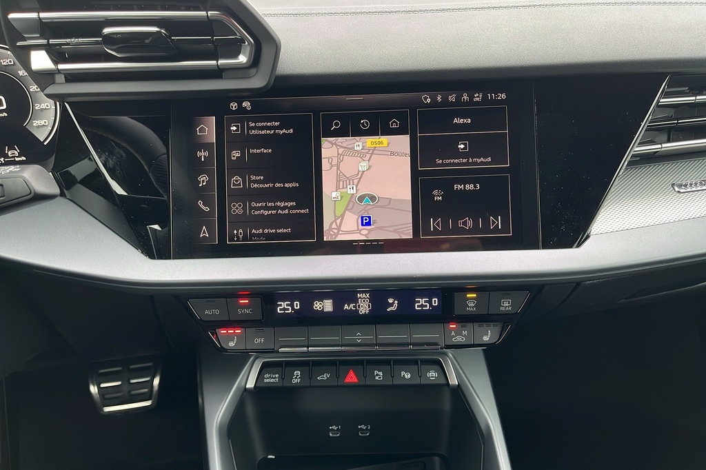 Audi A3 SPORTBACK NOUVELLE 45 TFSI E HYBRIDE RECHARGEABLE 272 S TRONIC 6 S LINE