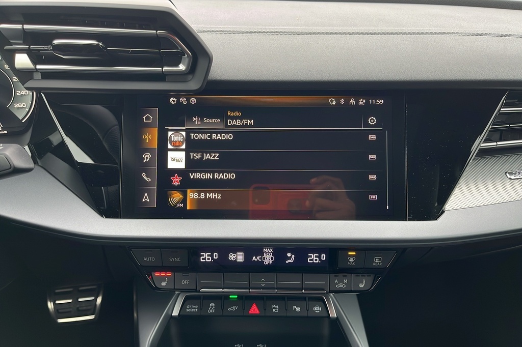 Audi A3 SPORTBACK NOUVELLE 45 TFSI E HYBRIDE RECHARGEABLE 272 S TRONIC 6 S LINE