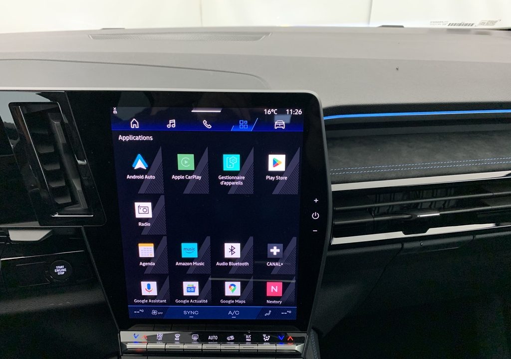 Renault ESPACE VI NOUVEAU FULL HYBRID E-TECH 200 CH 7PL ESPRIT ALPINE