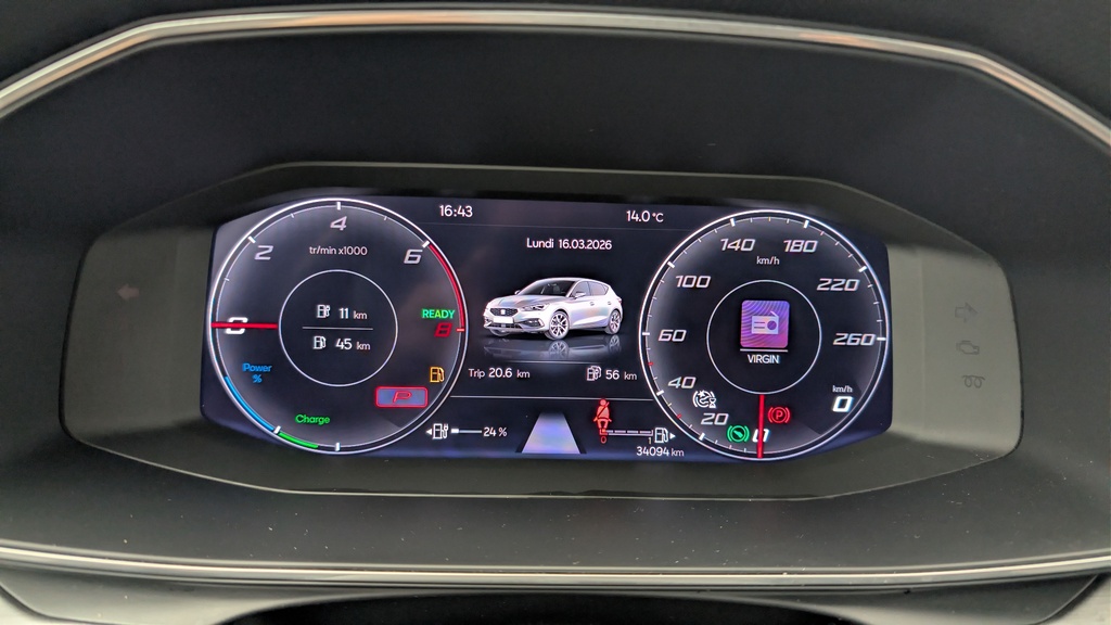 Seat Leon E-HYBRID 204 CH DSG6 FR
