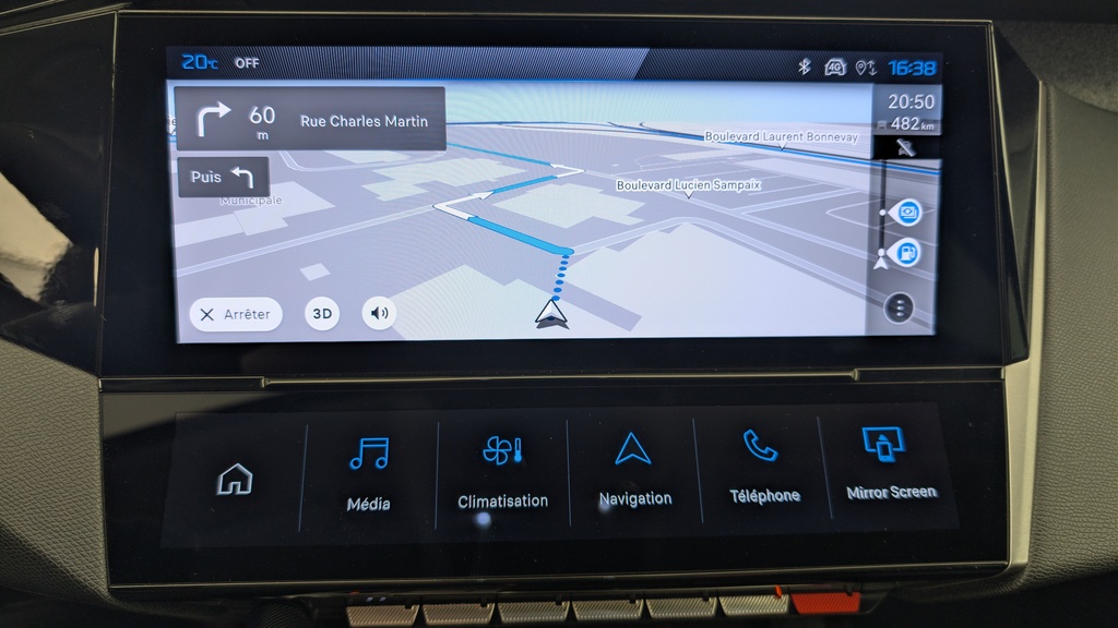 Peugeot 408 Hybrid 136 e-DCS6 Allure