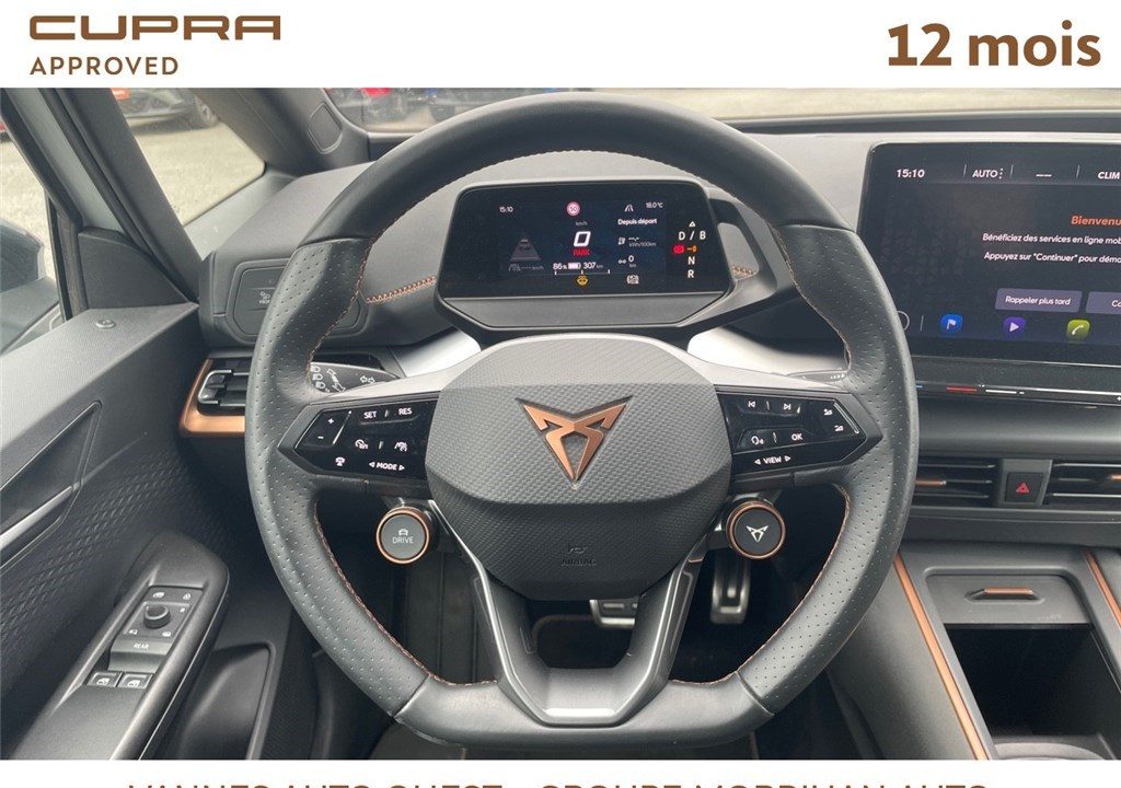 CUPRA BORN 230 CH – BATTERIE L