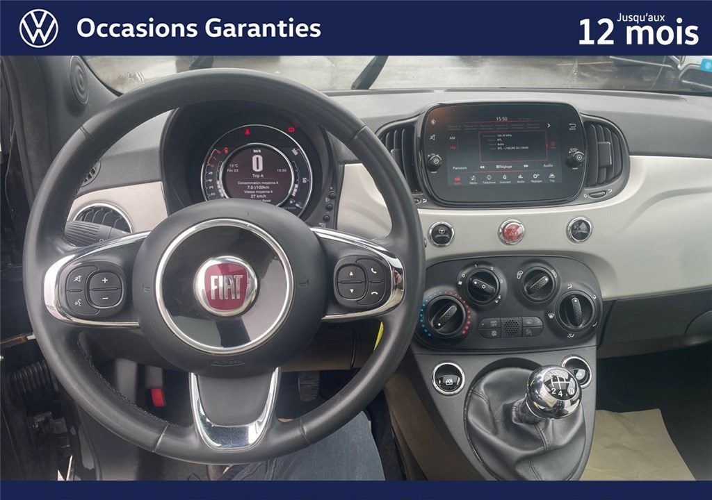 FIAT 500 MY20 SERIE 7 EURO 6D 1.2 69 CH ECO PACK S/S