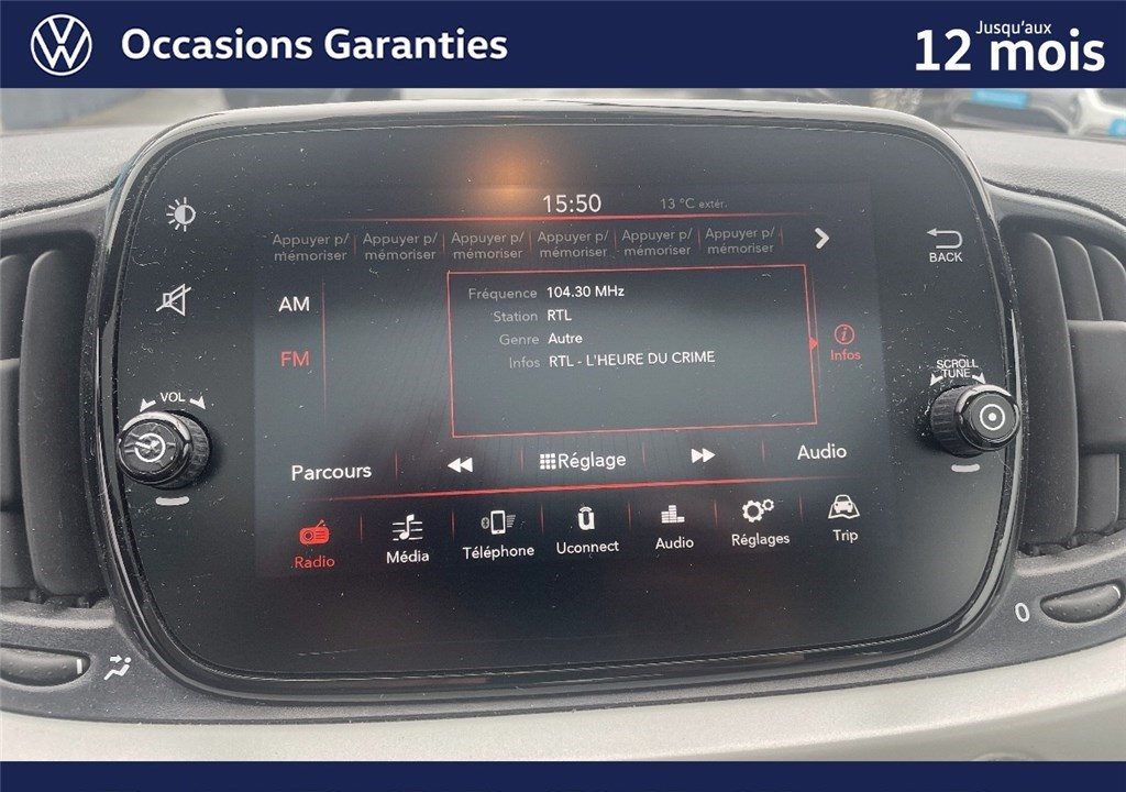 FIAT 500 MY20 SERIE 7 EURO 6D 1.2 69 CH ECO PACK S/S