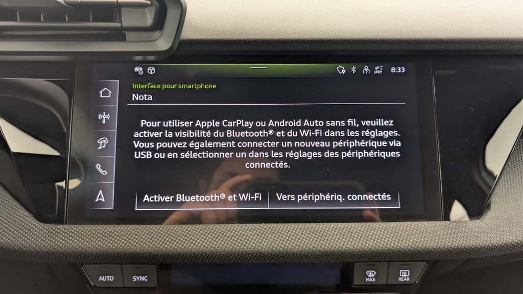 Audi A3 SPORTBACK TFSI e Hybride rechargeable 204 S tronic 6 S line